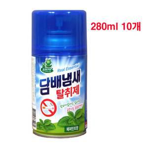 트리프로그 자동분사기용 캔 담배냄새 탈취제 280ml 10개