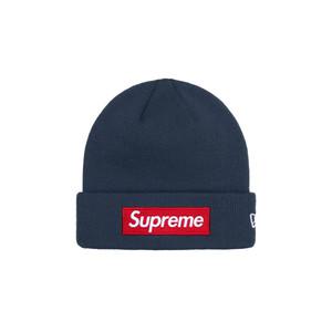 24FW 슈프림 뉴에라 박스 로고 비니 네이비