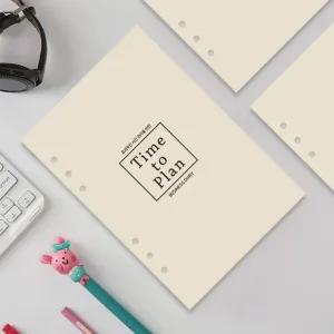 젤큰 6공 다이어리 속지 리필속지 A5 B6 A6 노트식 내지 2026년