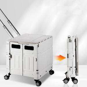 휴대용 바퀴달린 장바구니 캐리어 접이식 핸드 카트 폴딩 쇼핑 손수레