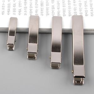 집게핀 평 사각 민자 헤어핀대 머리핀 부자재 재료 korea