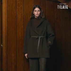 [런칭가 429000원] 프리마클라쎄 캐시미어 블렌디드 핸드메이드 코트 1종