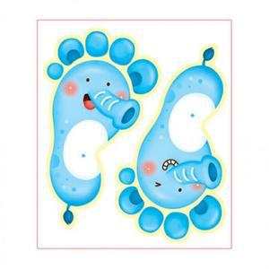 인테리어벽지 F-161 발바닥(5쌍)동물1코끼리 c26 (3fr6Q)