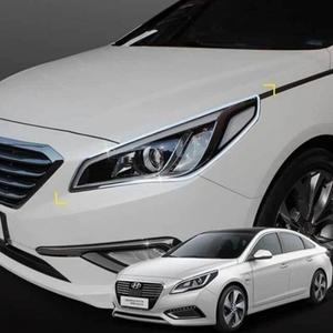 전조등 스크래치방지 크롬 크롬 스크래치방지 헤드램프몰딩 전조등 LF쏘나타 LF쏘나타 헤드램프몰딩