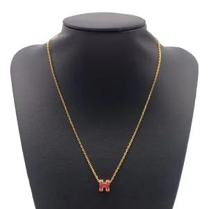 [구구스]중고명품 에르메스 Pop H 미니 목걸이 (NO 8732810)