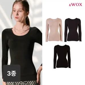 앤왁스 브라탑 배쏙티 웜히트 긴팔형 3종 여성 보정속옷