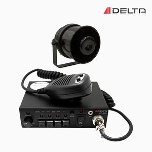 델타 SE-500 차량용앰프 혼스피커 주먹마이크 세트 사이렌앰프 싸이렌