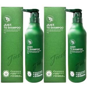 저스트 티에스 샴푸500g x2개 탈모샴푸