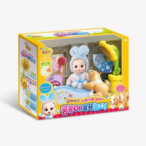 콩콩이 목욕놀이 인형 강아지 샤워기 콩순이 해바라기 샤워기 물놀이 소꿉놀이 캐릭터 선물