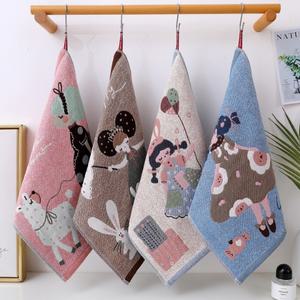 (코어무역) 북유럽풍 순면거즈 주방타올 핸드 타월 면행주 어린이집 손수건 요술행주 신상