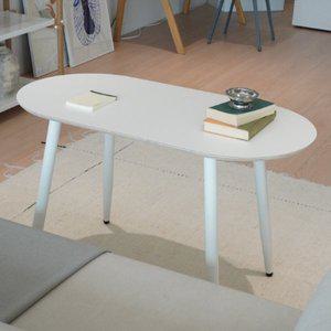 [동서가구] 브리카 자작나무 HPM 높은 소파테이블 타원형 1000x500 DF926096