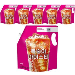 쟈뎅 복숭아 아이스티 1.5L 6개