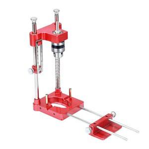 드릴 가이드 거치대 구멍 목공 5m체인 핸드드릴 빨강 로케이터 석고 펀칭 목공용