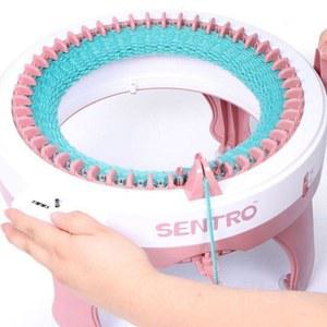 니팅머신 뜨개질기계 니팅룸 목도리 어댑터 바늘 원형 니트 레터링 스웨터 나무