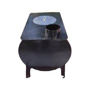 쓰레기 소각로 화로 소형 화덕 연통 야외 드럼통 난로 스테인리스 통구들 화로대 실버