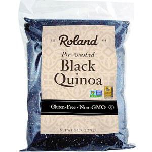 롤랜드 푸드 페루산 블랙 퀴노아 프리워시 5파운드 봉지