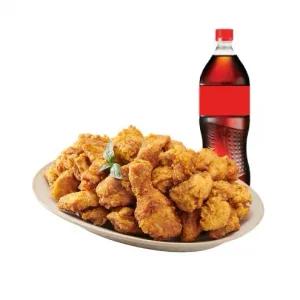 [노랑통닭] (오리지널/순살)후라이드치킨+콜라1.25L