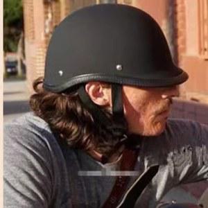 벙거지 할리 반모 헬멧 M 매트블랙 바이크 스쿠터 클래식 오토바이