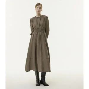 [플라스틱아일랜드]넥밴드 셔링원피스 PQ3WO884