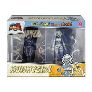 오로라월드 히어로인사이드 액션피규어 북케이스세트 머미걸 어린이선물 장난감