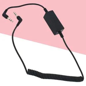 카데코 3.5파이 노이즈필터 케이블 9871) 차량 AUX선 옥스케이블 옥스선 자동차오디오케이블