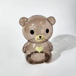 곰돌이 저금통 작은곰 큰곰 동전 투명 어린이 성인 캐릭터 인테리어 저축