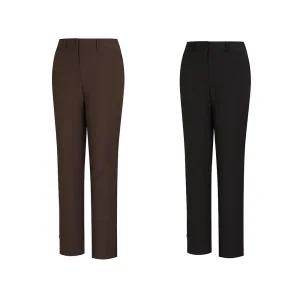 웨스트우드 여성 골지 기본팬츠_WN3WTPL504