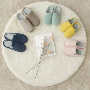 실내 층간소음방지 골덴 보온 키높이 슬리퍼 LS330/털슬리퍼/실내화/거실/여성/방한화/겨울/거실화/털실내