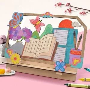 전통 책가도 독서대