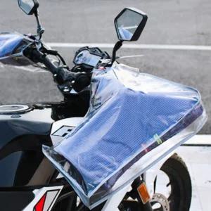 오토바이핸들커버 오토바이 토시 덮개 방수 방한 비닐 글러브