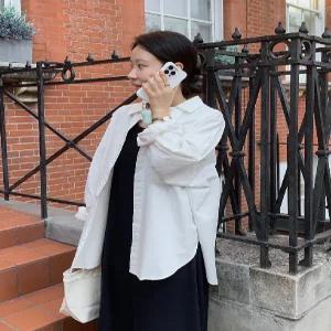 젤라또 탄탄 옥스퍼드 코튼 포켓 셔츠 (3color)