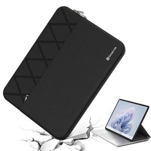 [미국배송] MICROSOFT SURFACE 노트북 스튜디오/스튜디오 2용 SMATREE 14.4인치 슬리브 액세서리 포켓이 있는 컴퓨터 케이스 YKK 지퍼 특허받은 슈퍼 코너 디자인(E415)