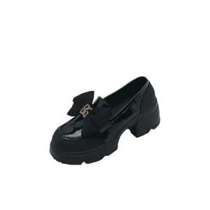 국내매장판 스퍼 구두 Anima bow 청키 로퍼 5.8cm -US9016BK 454238