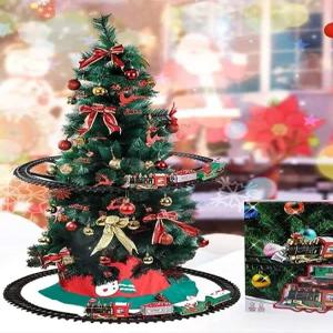 크리스마스 트리 기차  카페 장식품 오너먼트 움직이는