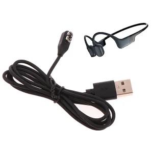 골전도 헤드폰 충전기 케이블 블루투스 호환 이어폰 전원 공급 장치 와이어 After 샥스 Aeropex AS800