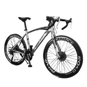 레이싱 변속 자전거 타이어 로드 윈드브레이킹 핸들바 벤드 학생 솔리드 초경량 기어 바이크