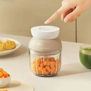 [NS홈쇼핑]윤곰 무선 멀티 다지기 300ml 유리용기 야채다지기 이유식 만능 마늘..[35535776]