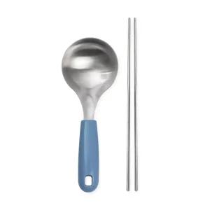 국내생산 웰메이드 컬러 미니국자 샤브 롱 젓가락