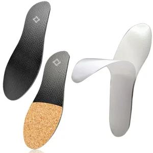 구두깔창 구두속 미끄럼방지 얇은깔창 부착형 인솔 가죽 코르크 2타입 항균 발냄새감소