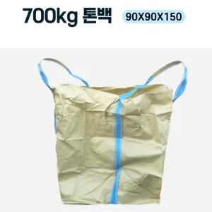 아파트 분리수거장 대형 종이박스 수거마대 700kg 재생 톤백 재활용포대 폐기물 하부막힘