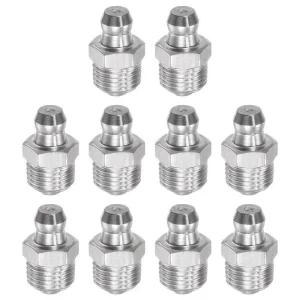 구리스니뿔 니플 10개 스틸 유압 그리스 M10 커넥터