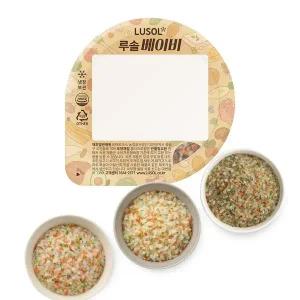 [NS홈쇼핑]루솔 이유식 3단계 진밥 25팩 골고루[35368700]