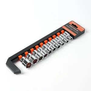 전문가용 육각 복스알 핸드소켓 10종 공구 세트드릴변환 어댑터 드릴비트 연결 나비너트 아이볼트 렌치 나