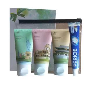 엘지여행용4종-B타입세면도구 필수품 호텔어메니티 트래블키트 칫솔치약세트 캠핑