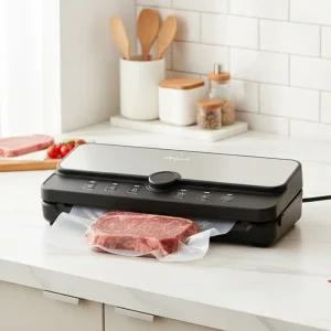 [26년형]신일 식재료보관 진공포장기 건식 습기 수분 진공 밀봉 수비드 80KPA