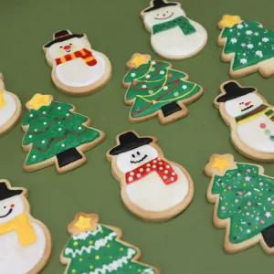 크리스마스 노오븐 아이싱 쿠키 만들기 세트 DIY 키트 체험 베이킹 단체 주문 솜씨키트