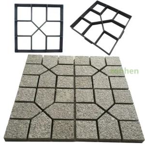 보도블럭틀 정원 디딤돌 거푸집 디딤석 판석 몰드 시공 모양틀