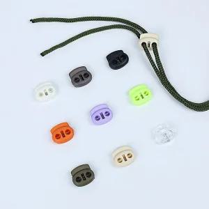 돼지코 다용도 스토퍼 끈 조절 가방 부자재 스트링 모자 고무줄 길이