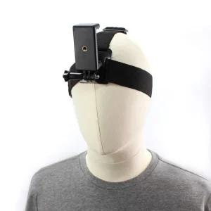 등산 촬영 머리 모자 헬멧 휴대폰 헤드 스트랩 액션캠 마운트