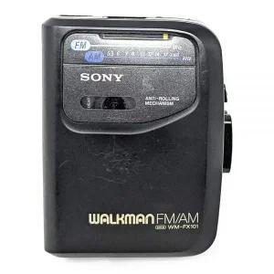 Sony Cp. Sony 롤링 방지 메커니즘 Sony Walkman FM/AM AVLS WMFX101 라디오 카세트 테이프 플레이어 모델
